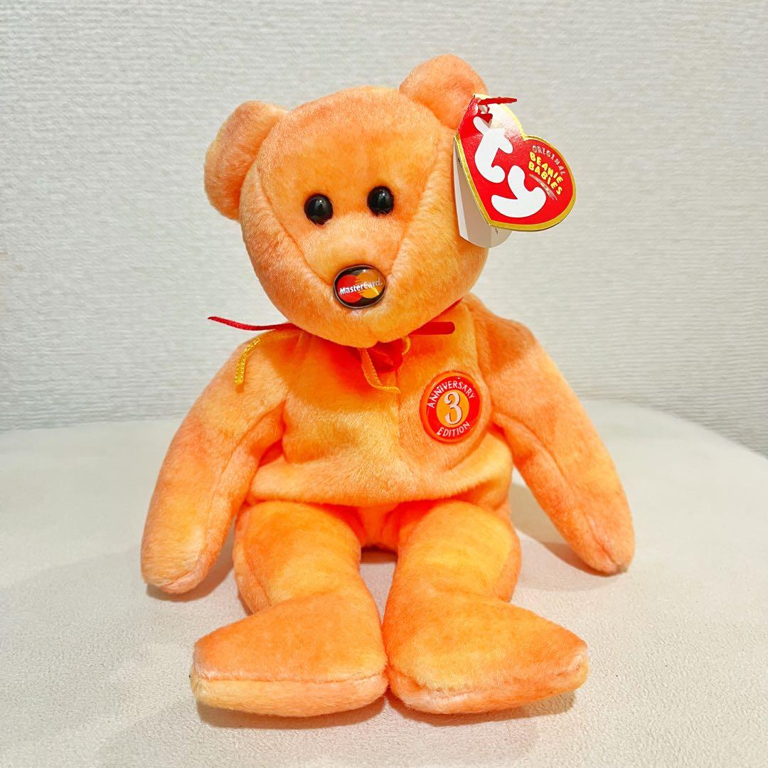 入手困難】Tyぬいぐる ビーニーベイビーズ マスターカード社4体セット