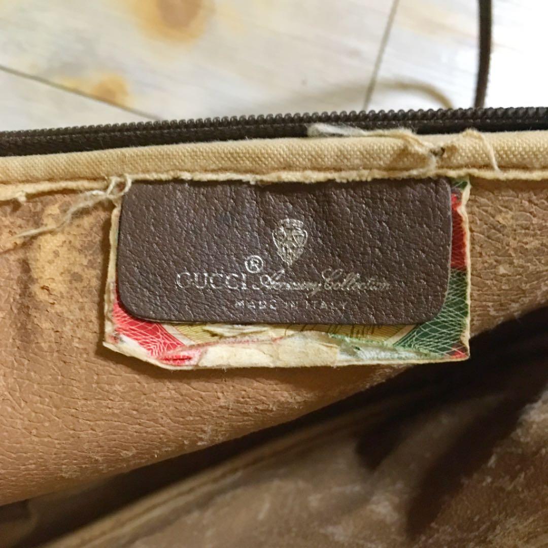 オールドグッチ GGスプリーム アクセコ 紙タグ ミニショルダーバッグ