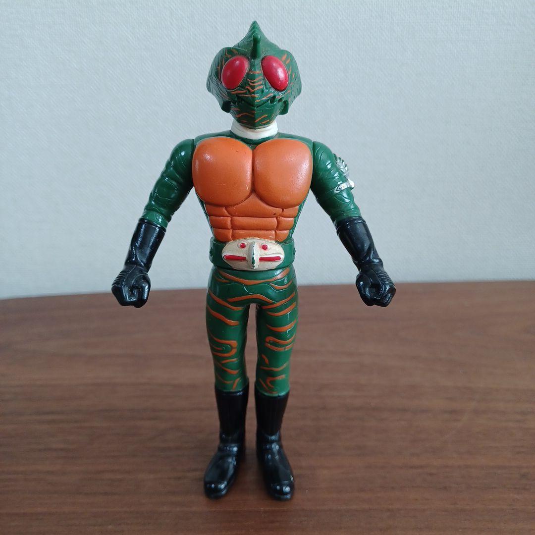 当時物 ポピー製「仮面ライダー」希少ソフビフィギュア5体セット