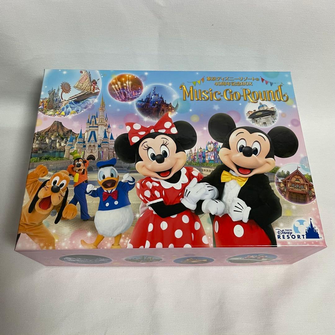 ディズニー　40周年　Music Go Round ミュージックゴーラウンド 東京ディズニーリゾート®40周年記念BOX『Music-Go-Round（ミュージック