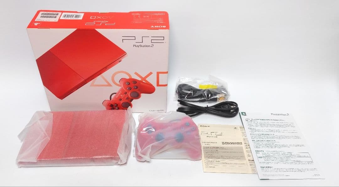 未使用！ PlayStation2 SCPH-90000 シナバーレッド PS2 - メルカリ