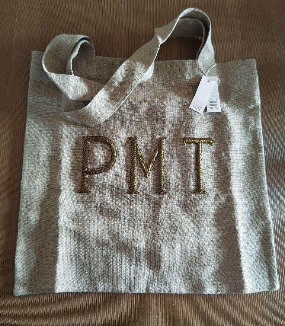 新品 ピモンテ CITRUS リネン刺繍バッグ - メルカリ