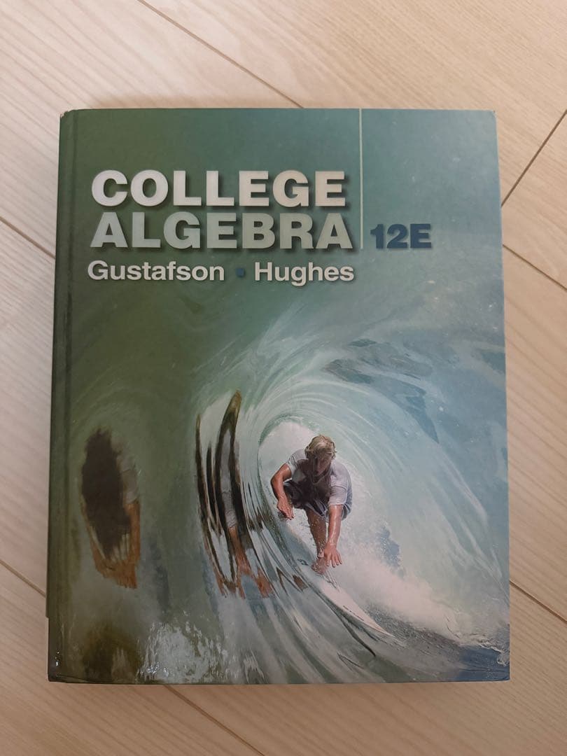 洋書 COLLEGE ALGEBRA 12E Student Solutions Manual for Gustafson/Hughes' College Algebra