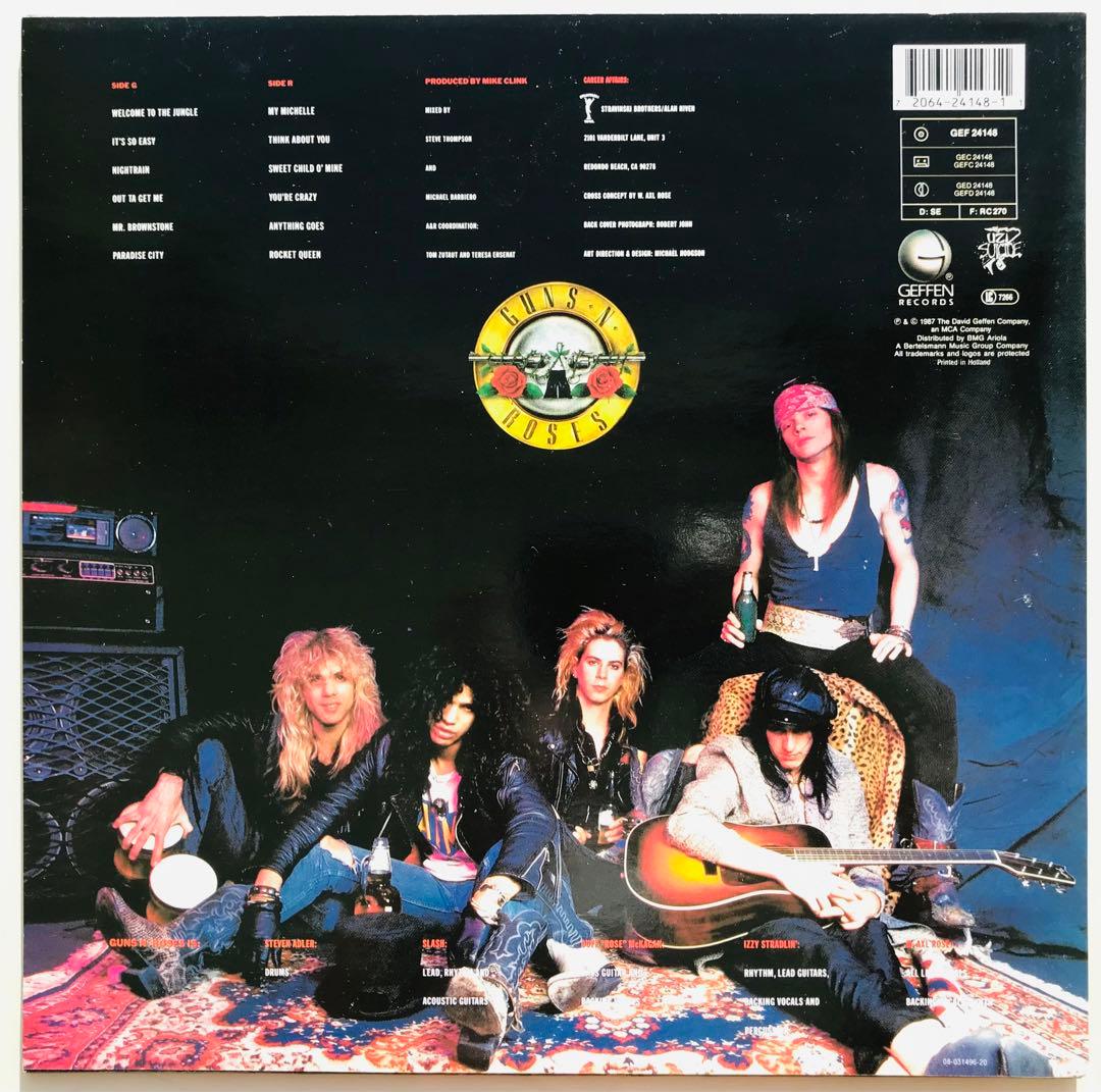 Guns N' Roses/アペタイト・フォー・ディストラクション発禁ジャケット