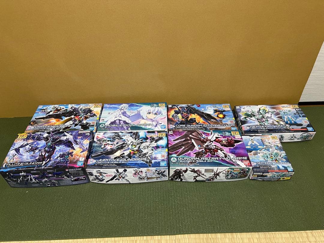 ガンダム　ビルドダイバーズ系　ガンプラ　まとめ売り　8点 ガンプラ初の新機構「コアドッキングカスタム」搭載の「HGBD:R アース