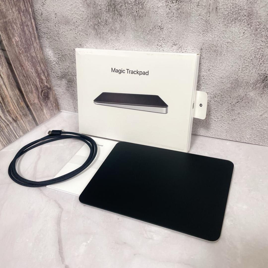 美品】Apple Magic Trackpad 黒 ブラックトラックパッド3 - メルカリ