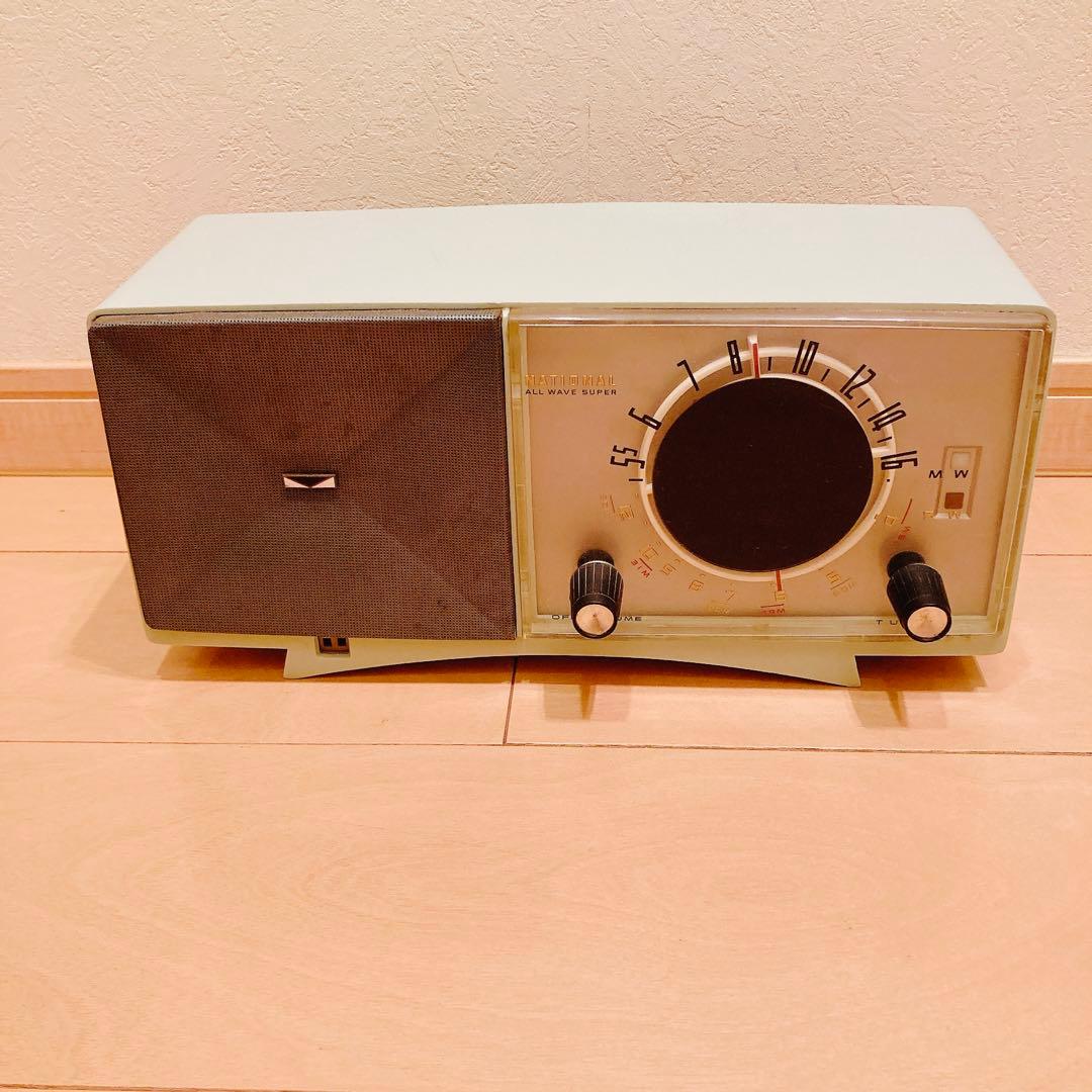 希少品 ナショナル 真空管ラジオ EA-450 ALL WAVE SUPER - メルカリ