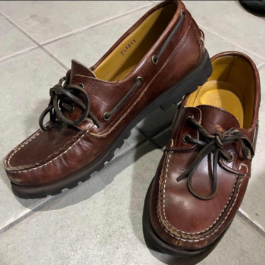 美品　パラブーツ　MALO 26cm 楽天市場】パラブーツ メンズ マロ 靴 デッキシューズ Paraboot MALO