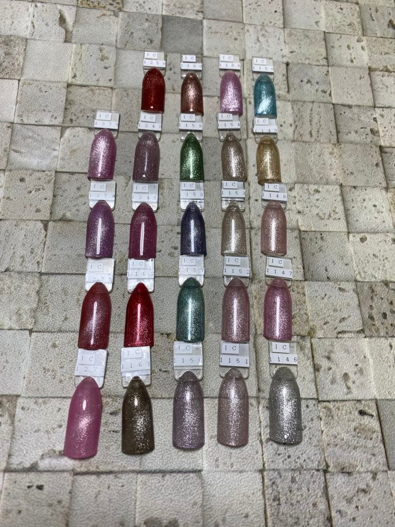 icegel/マグネットジェル/フラッシュジェル/ギャラクシージェル24色セット