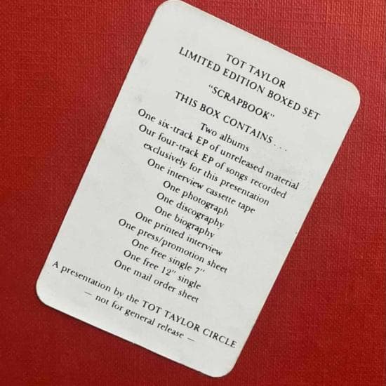 Tot Taylor / Scrapbook BoxSet トットテイラー - メルカリ
