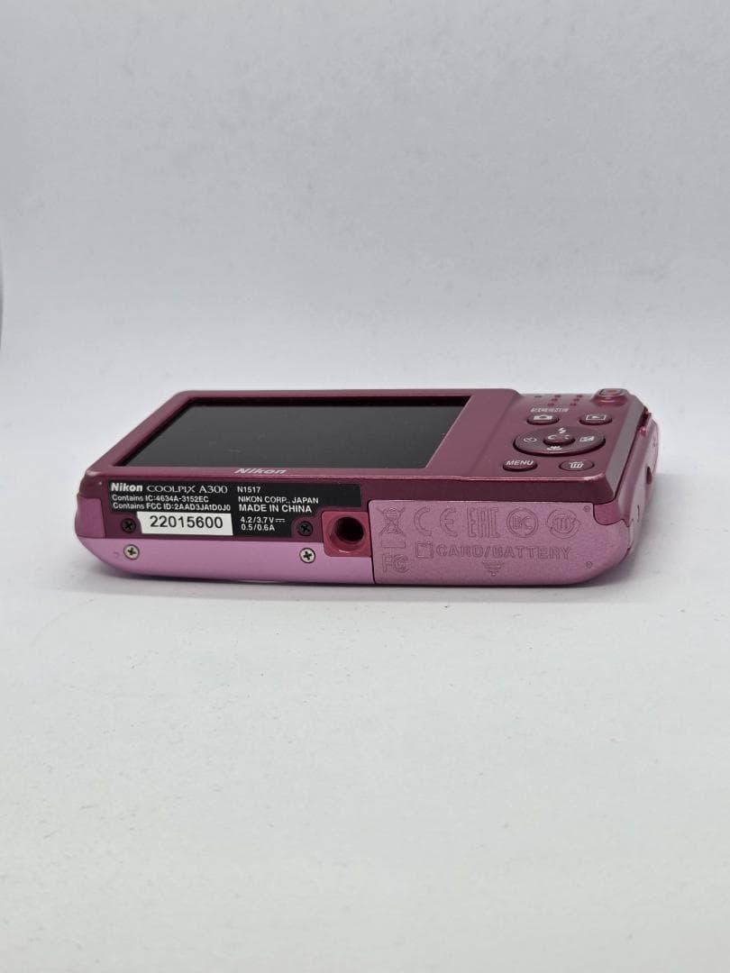 スマホ転送OK】ニコン NIKON COOLPIX A300 ピンク デジカメの通販はau