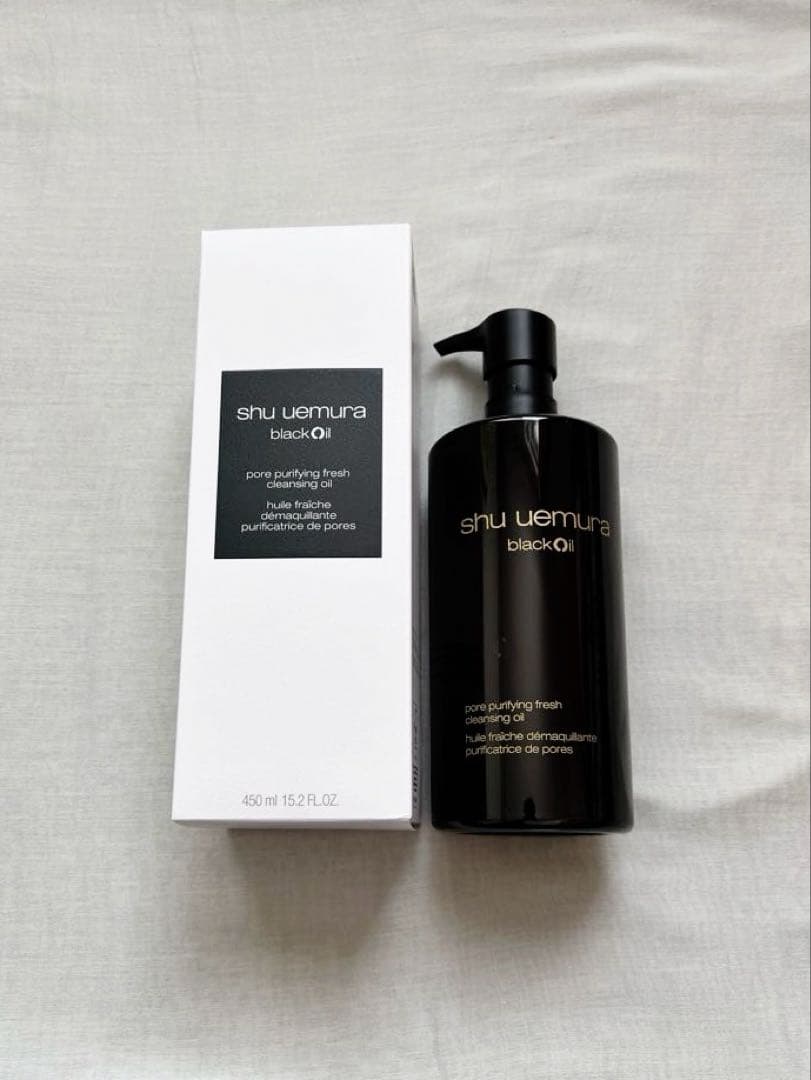 shu uemura シュウウエムラ ブラッククレンジングオイル 450ml 会員限定販売・正規販売店】ブラック クレンジング オイル 450mL
