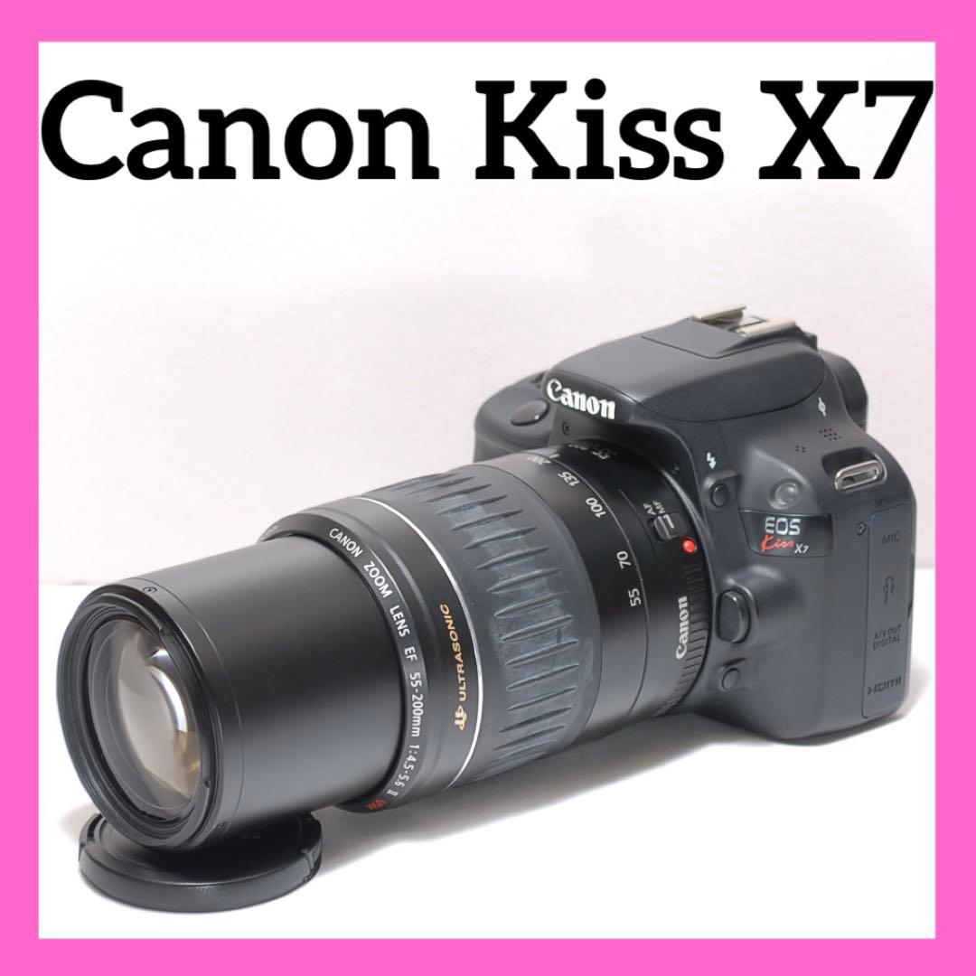 ✨望遠レンズデビュー✨ CANON KISS X7✨シングルレンズ✨簡単操作