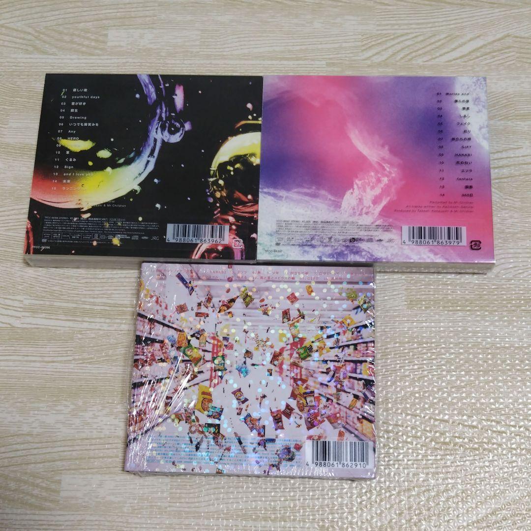 初回限定】3枚セット Mr.Children micro macro - メルカリ