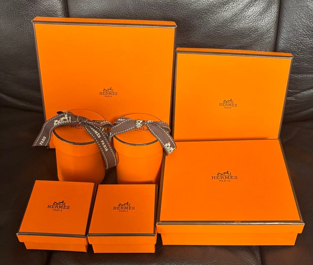 エルメス☆HERMES☆オレンジボックス☆空箱☆7個セット - メルカリ