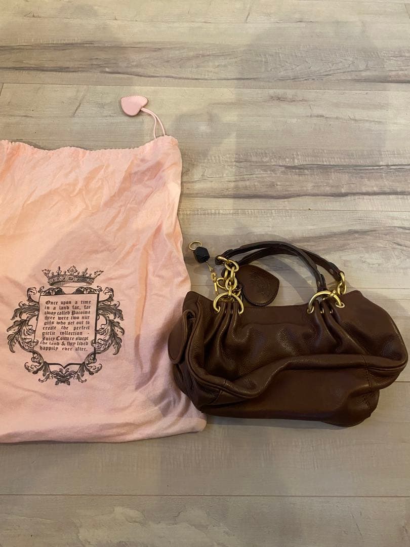 juicy coture 本革　バッグ Juicy Couture Daydreamer Bag Chocolate