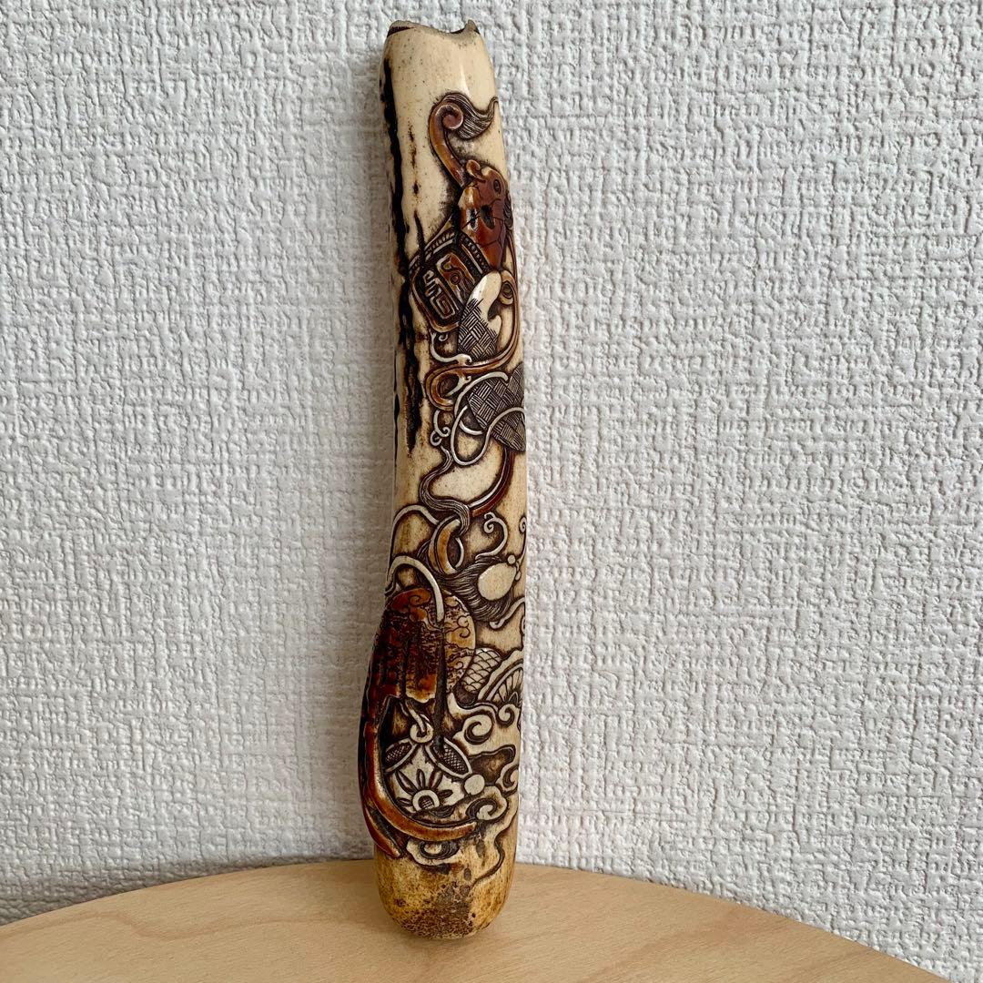 鹿の角 枝角 煙草 キセル 煙管 アンティーク 江戸時代 美品 - メルカリ