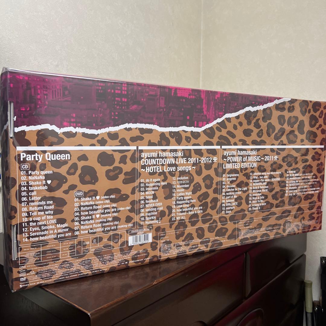浜崎あゆみParty Queen』SPECIAL LIMITED BOX SET - メルカリ