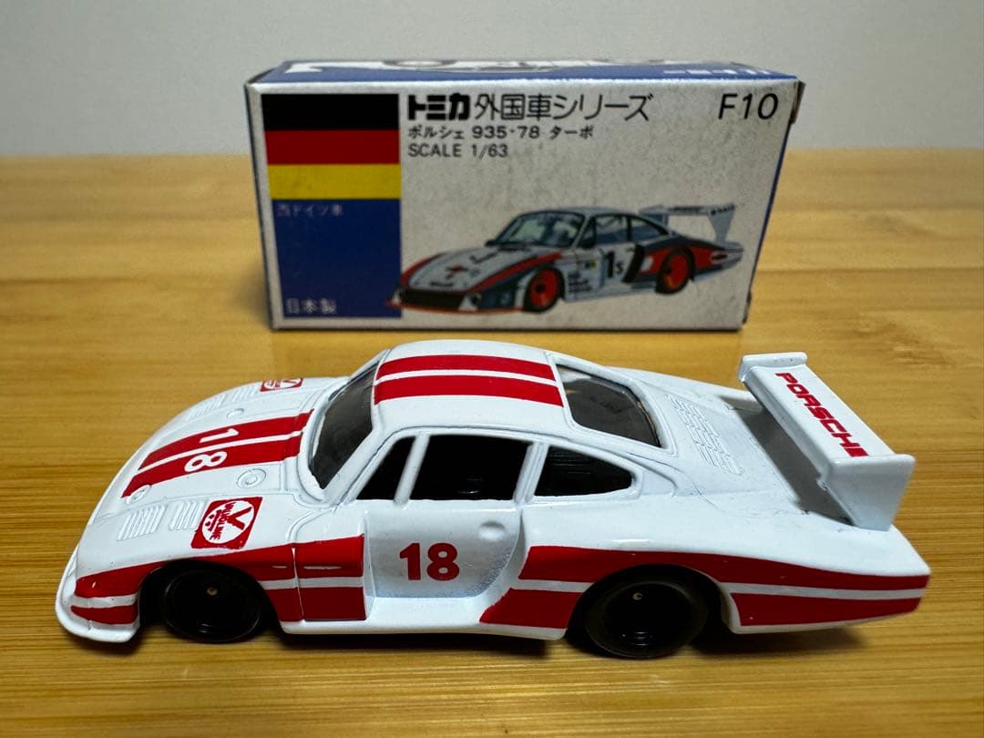 トミカ】 激レア！ポルシェ935-78ターボ輸出仕様 - メルカリ
