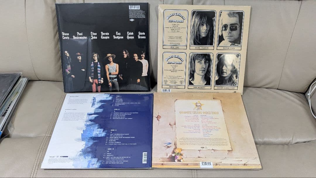 Elton John レコード 4枚セット 輸入盤 - メルカリ
