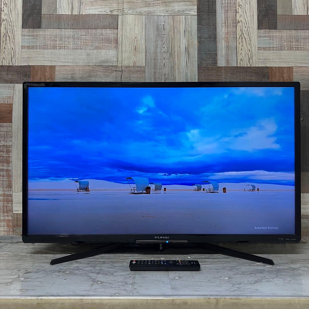 全国送料込❣️フナイ40V500GBHDD録画機能付液晶テレビ見ながら録画