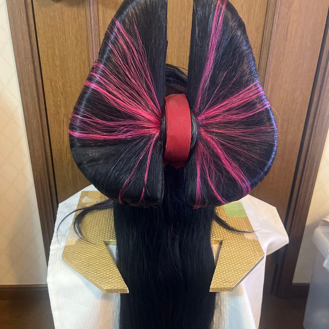 大衆演劇 鬘 立役花魁風　限定値下げ中 Amazon.co.jp: おいらん遊女日本髪かつら鬘 日本舞踊演劇芝居歌舞伎