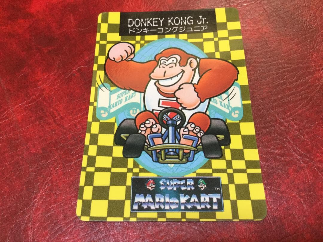 スーパーマリオカート ドンキーコングジュニア トレーディングカード