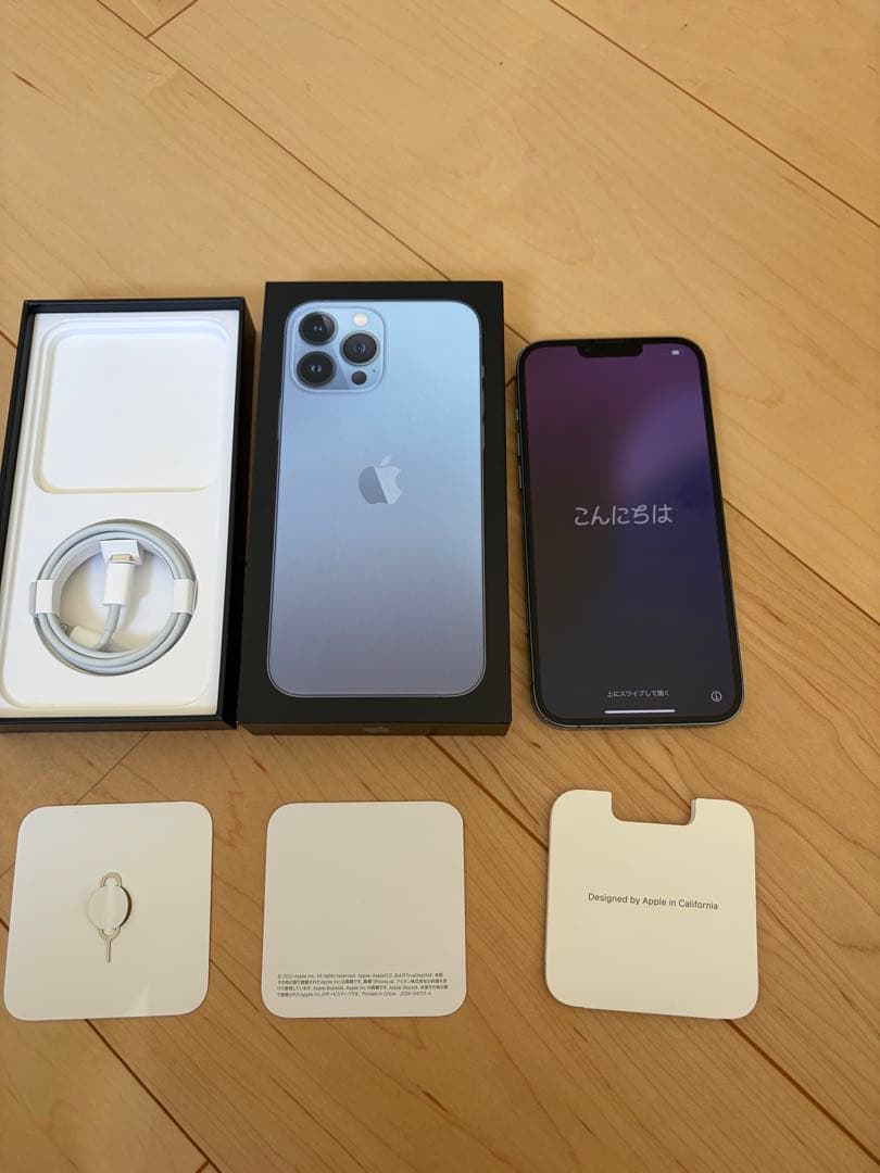 【やまやま】iPhone13Promax 128g シエラブルー iPhone 13 Pro Max - 128GB シエラブルー SIMフリー｜iPhoneの中古は