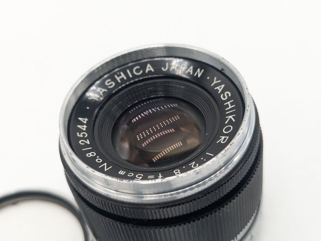 外観美品！YASHICA YASHIKOR 5cm F2.8 オールドレンズ