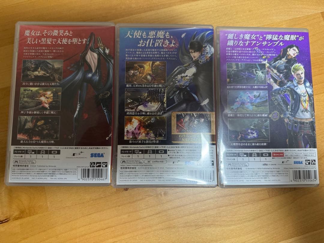 Bayonetta 1, 2, 3 パッケージ版セット - メルカリ