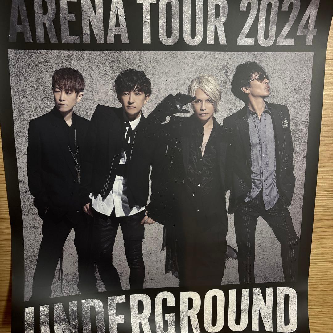 完売品】ラルク UNDERGROUND ポスター - メルカリ