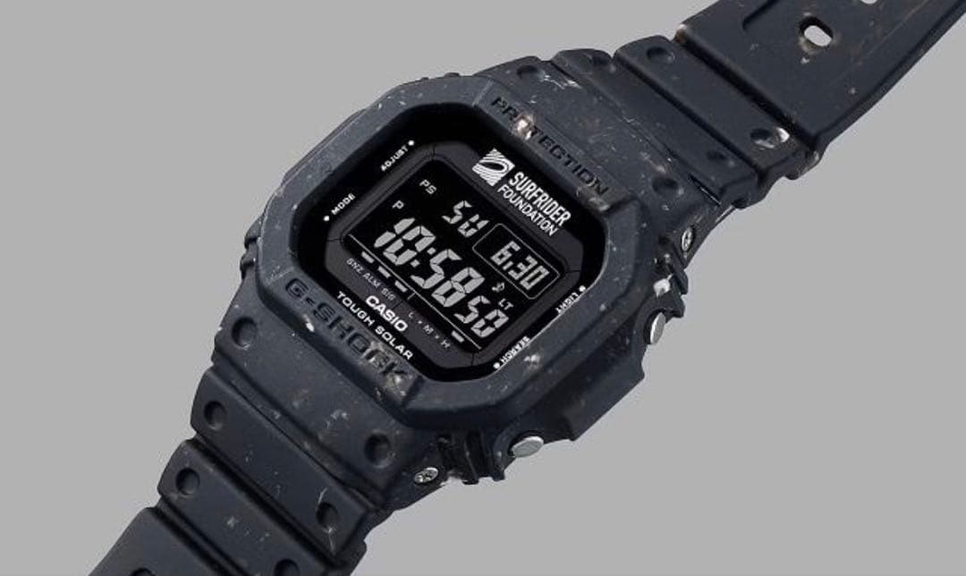 S*l様 【未使用】SURFRIDER FOUNDATION G-5600SRF G-Shock GLX5600 Surfing With Nature Digital Blue | Watches.com