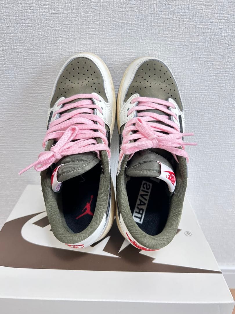ジョーダン1LOW トラヴィス スコット リトルキッズシューズ 20.5cm