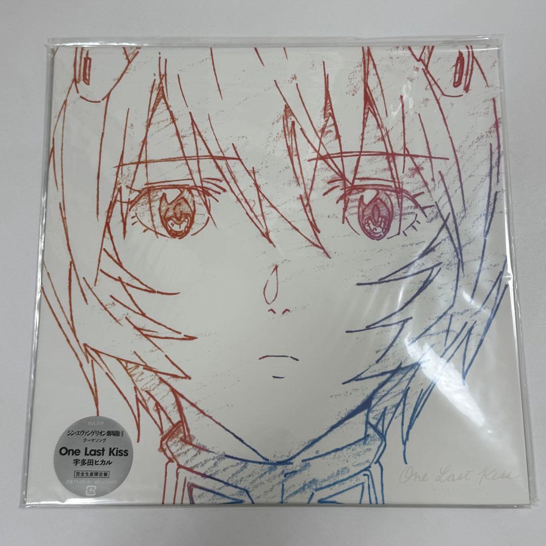 新品/宇多田ヒカル LP レコード One Last Kiss 綾波レイ 中古LPレコード 宇多田ヒカル / One Last Kiss[完全生産限定LP盤