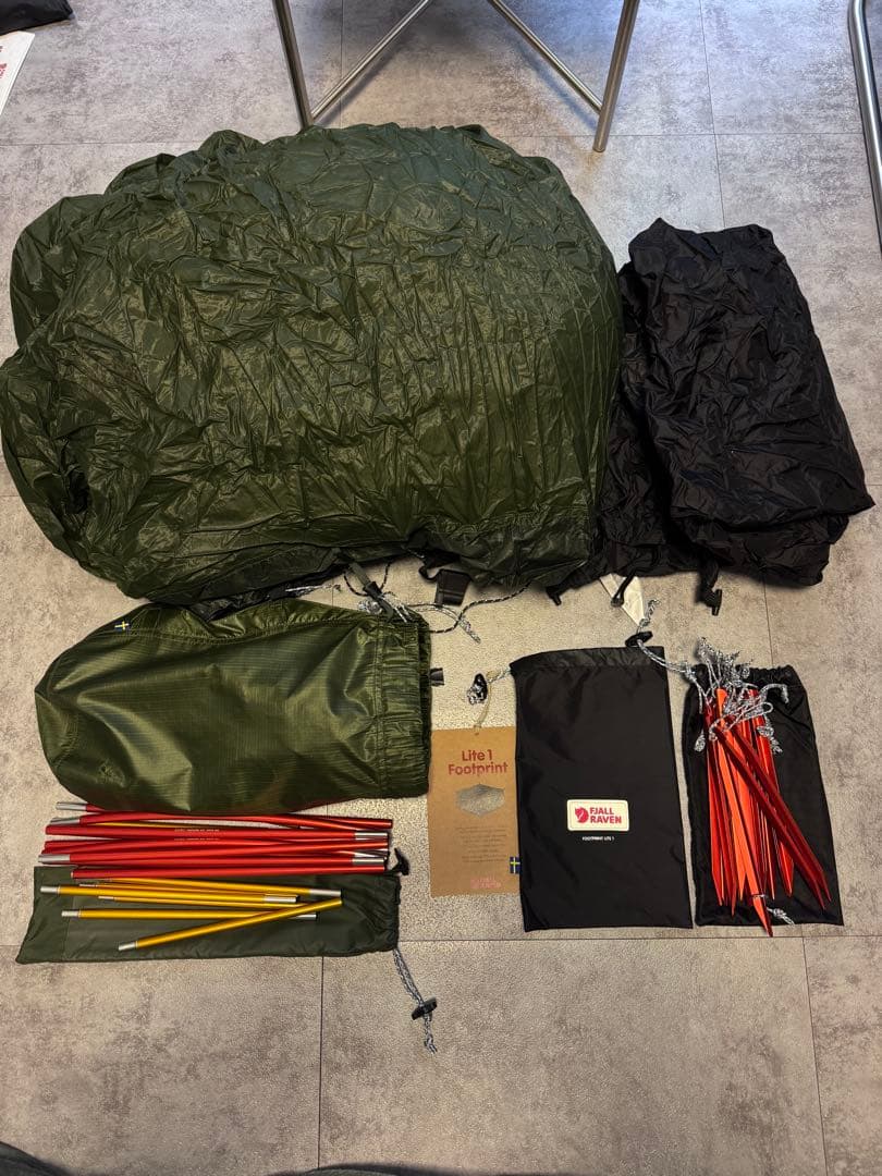 fjallraven abisko lite1 フェールラーベン アビスコライト - テント