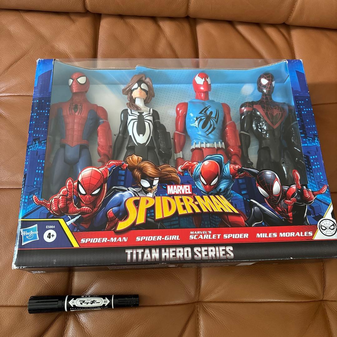 Hasbro Marvel スパイダーマン フィギュアセット 4体 - メルカリ