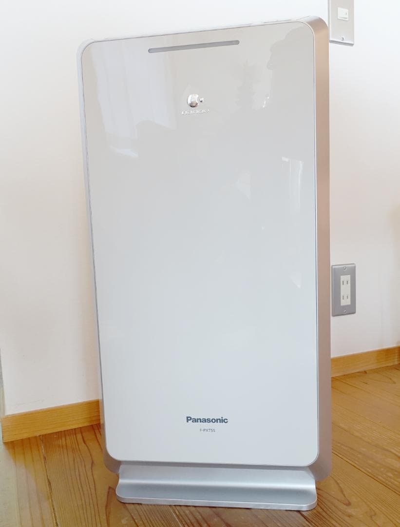 パナソニック 空気清浄機 F-PXT55-W 説明書付／ペット・喫煙なし 説明書 パナソニック F-PXT55 空気洗浄器