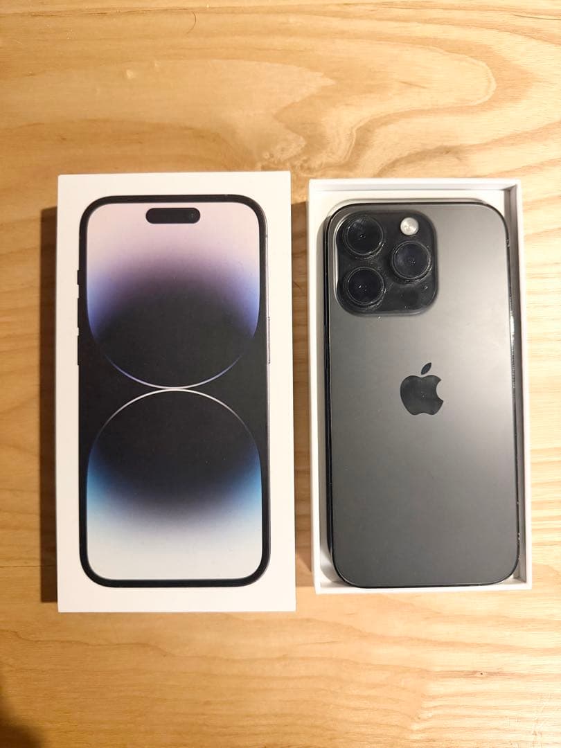 Apple iPhone 14 Pro スペースブラック　本体　箱付属品付き Apple iPhone 14 256GB ブラック 本体 箱付き Apple iPhone 14 Pro