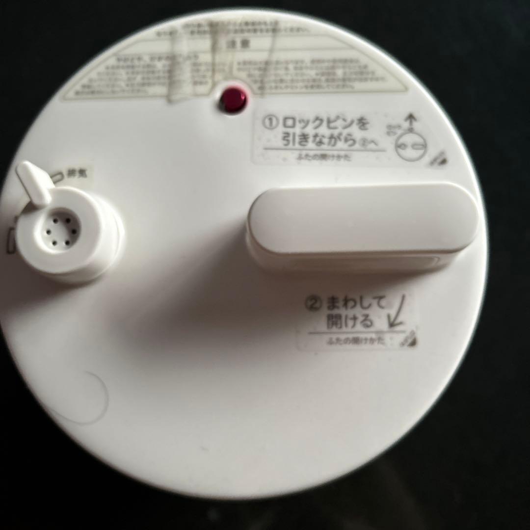 siroca 電気圧力鍋 ホワイト 取扱説明書無し。ホームページから取説を