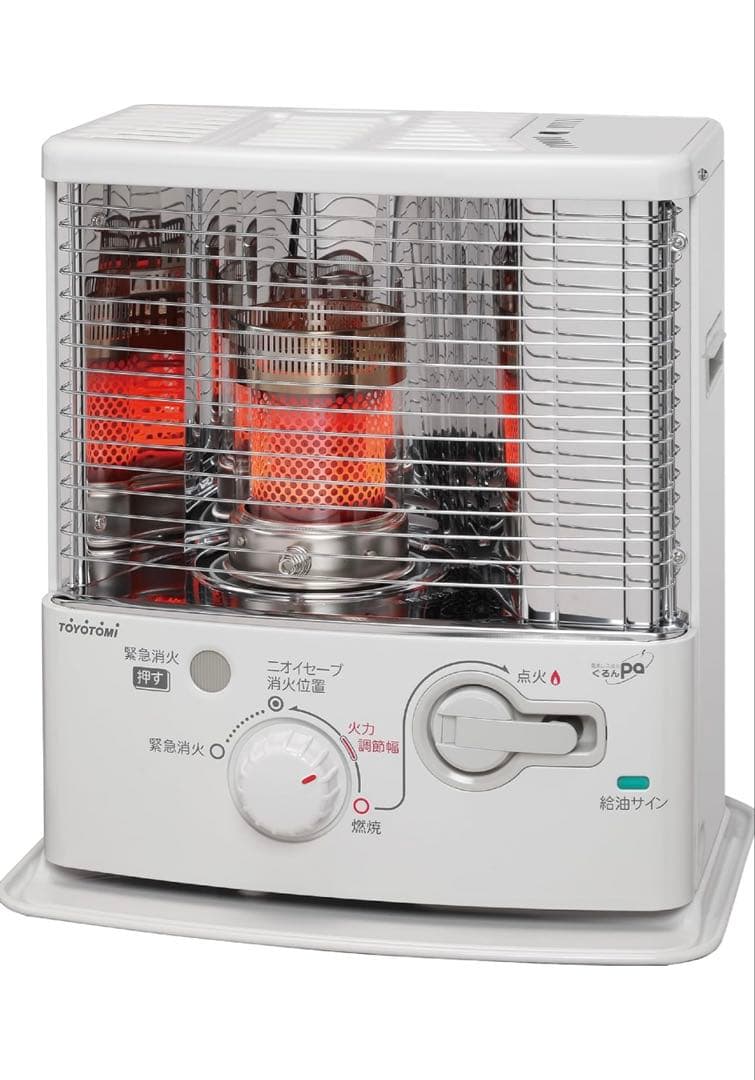【トヨトミ】反射形 手回し点火 石油ストーブ スリムタイプ RS-G2424(W RS-G2424W」の人気商品一覧 | 安い商品を通販サイトから探す - 価格.com