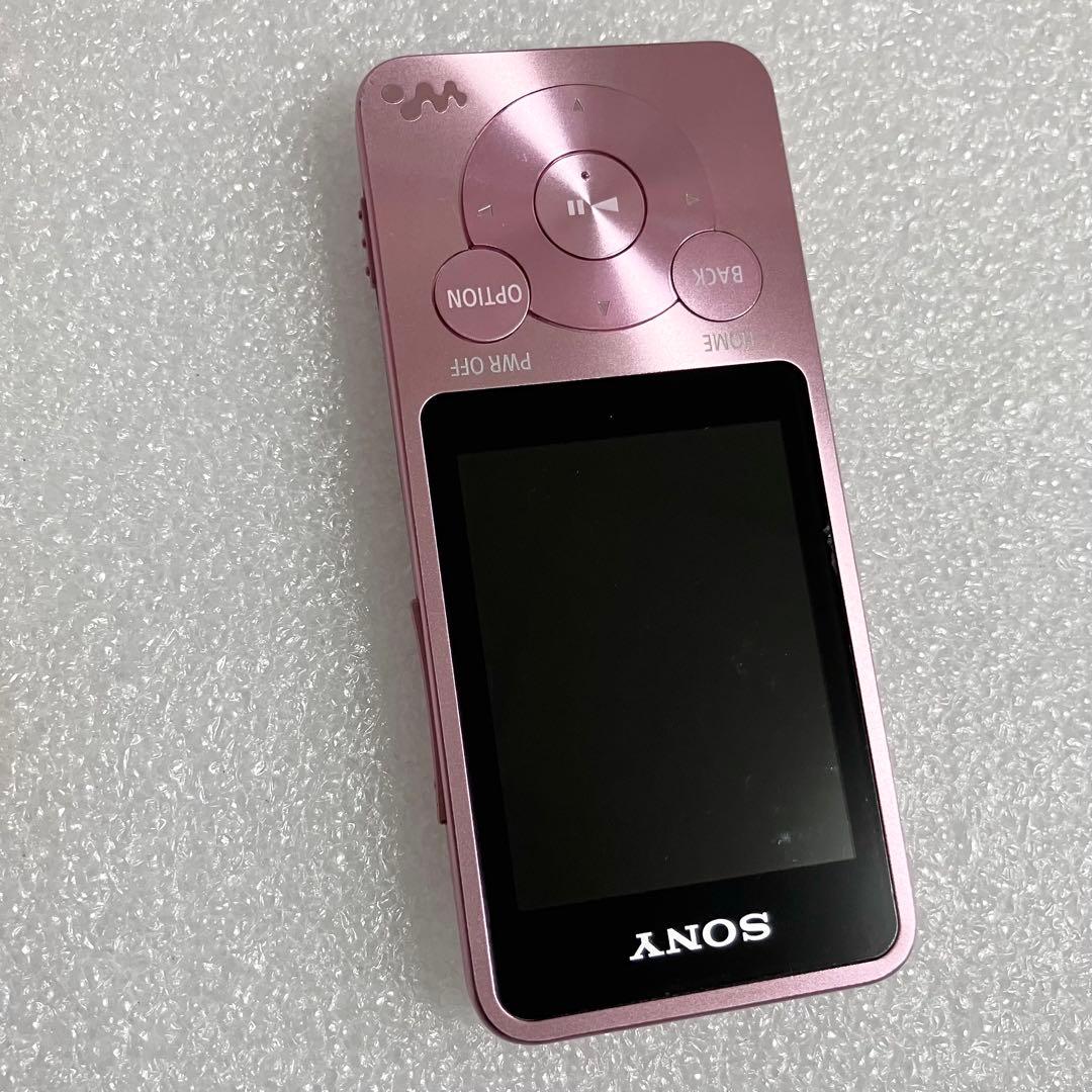 美品 バッテリー良好】 ソニー ウォークマン NW-S14 8GB ライトピ②