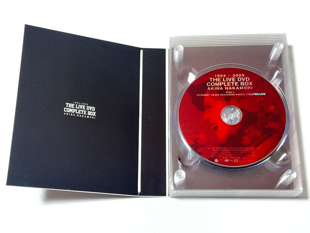 中森明菜 ライブ 〈DVD:7枚組〉1994-2009 THE LIVE - メルカリ