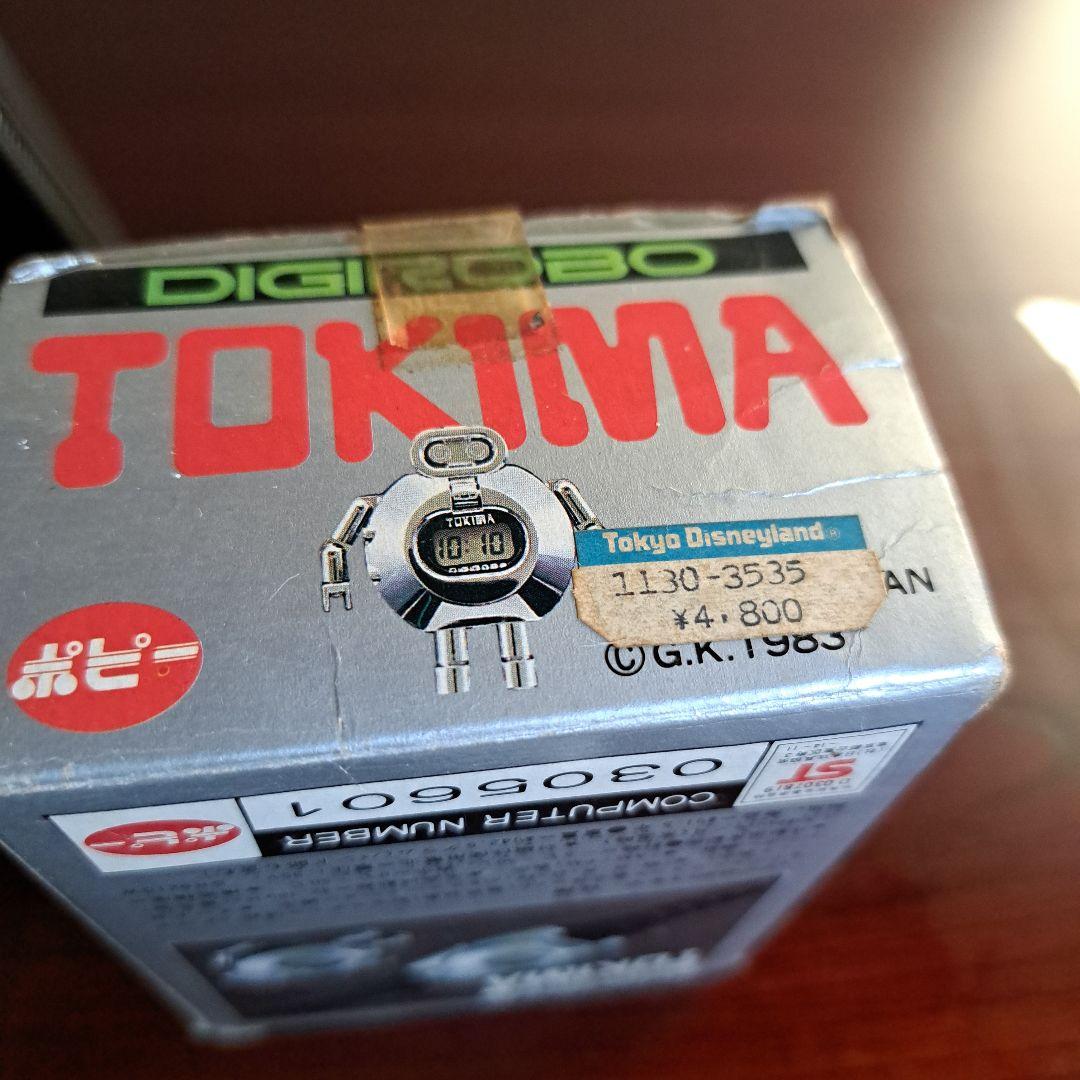 新品/希少】80年代 BANDAI TOKIMA オリジナル ロボット時計