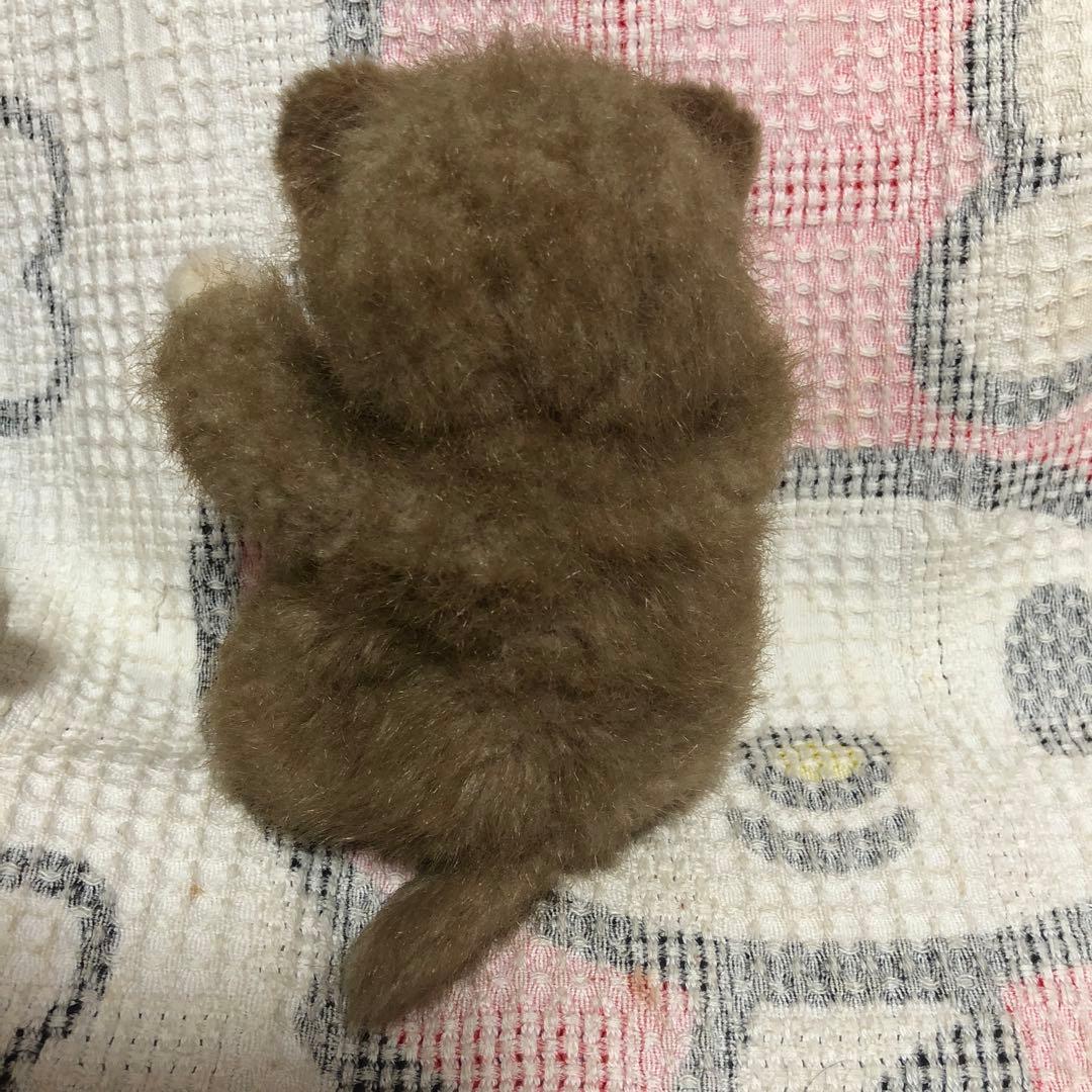 昭和レトロ オオハラ モニー mony 猫 ぬいぐるみ 2コセット 中古 日本