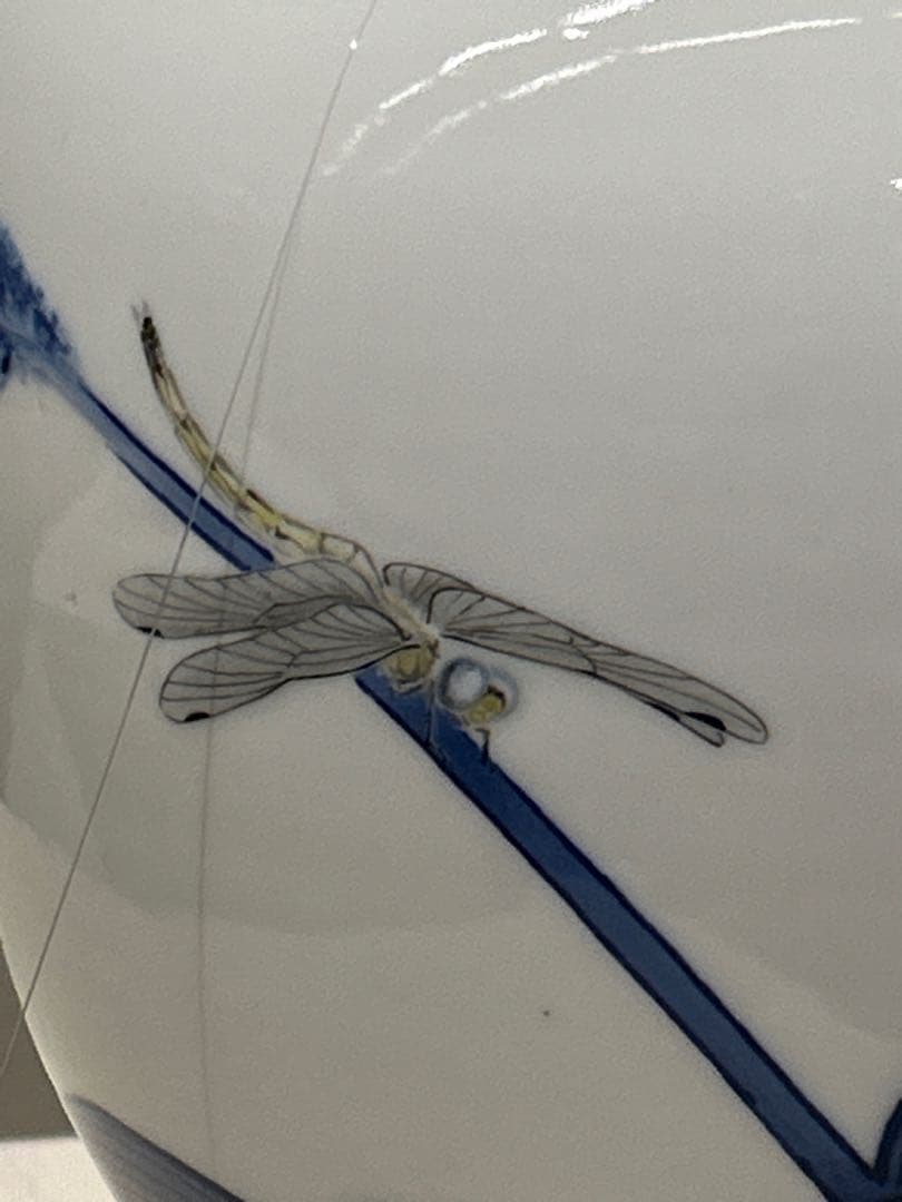 加藤友太郎 釉下彩 友玉園陶寿製 柿木に鴉 花瓶 - メルカリ