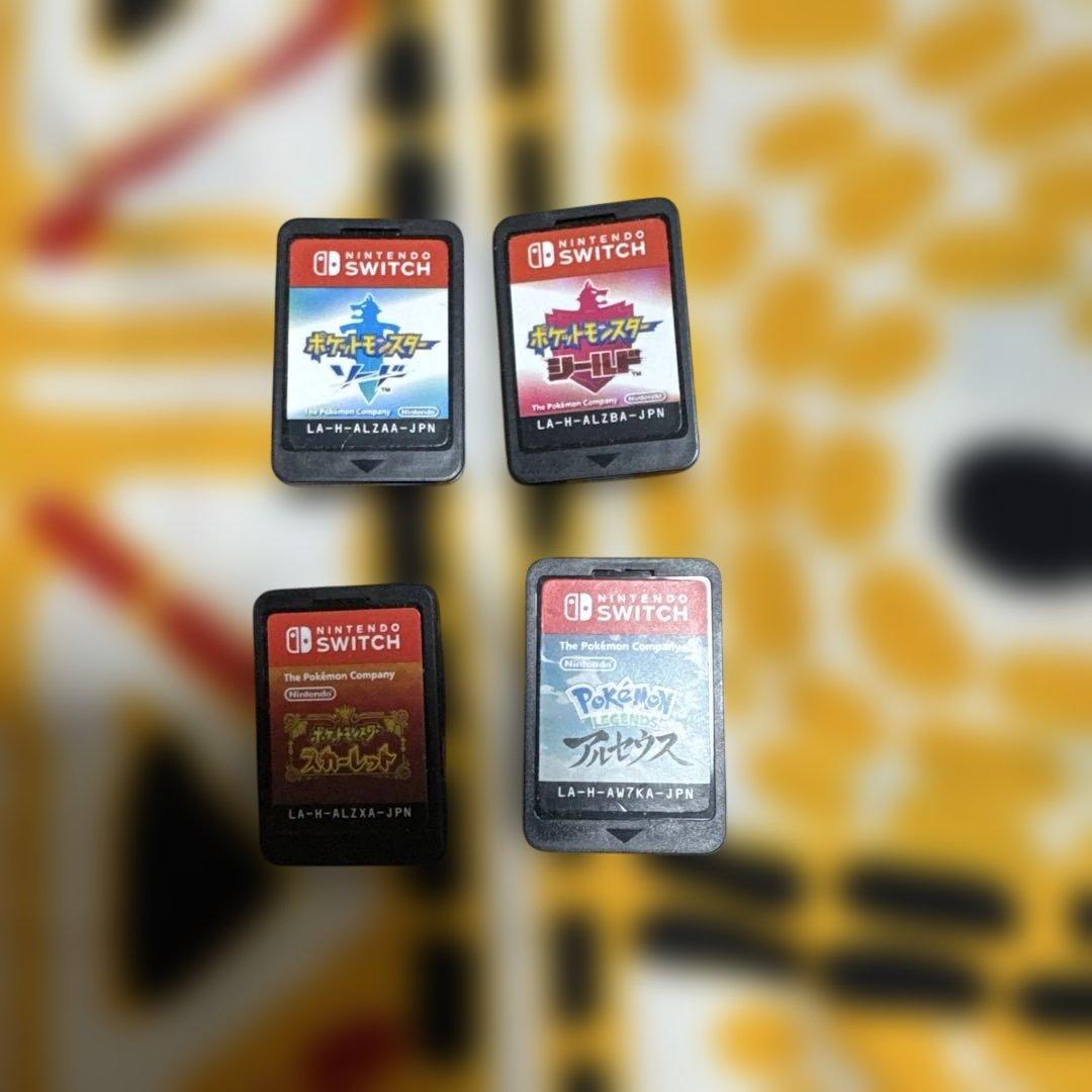 ポケットモンスター スカーレット ソード シールド アルセウス　カセットのみ ポケットモンスター ソード シールド スカーレット バイオレット