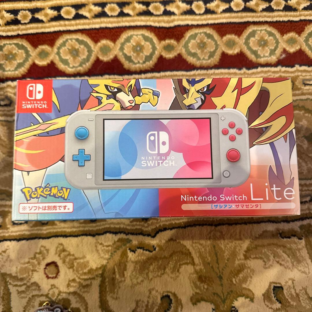 Switch Lite ザシアン・ザマゼンタ 充電器 箱あり