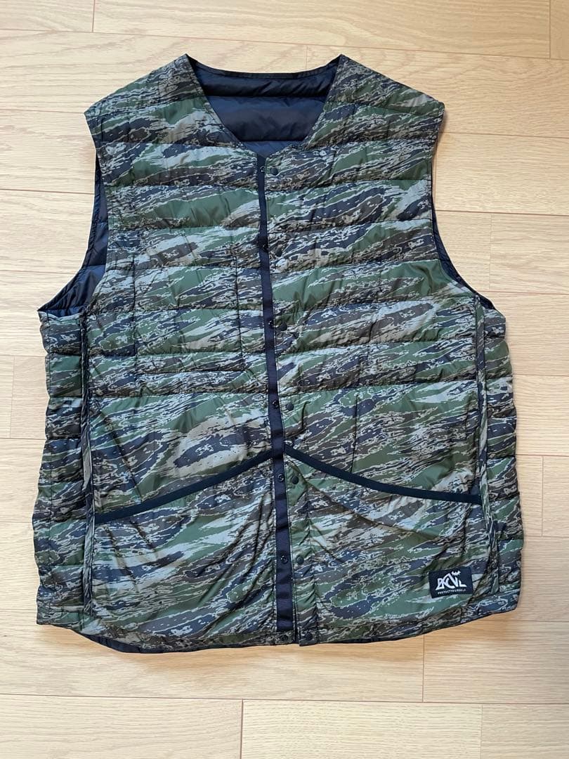 backchannel nanga ダウンベスト XL リバーシブル - メルカリ