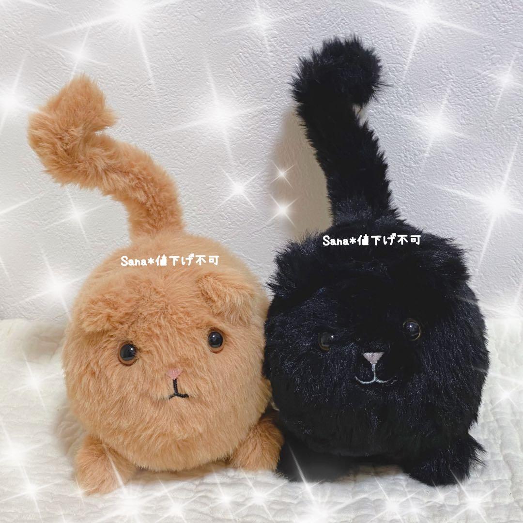 新品 ジェリーキャット 猫 ねこ ネコ キャット cat ぬいぐるみ 黒猫
