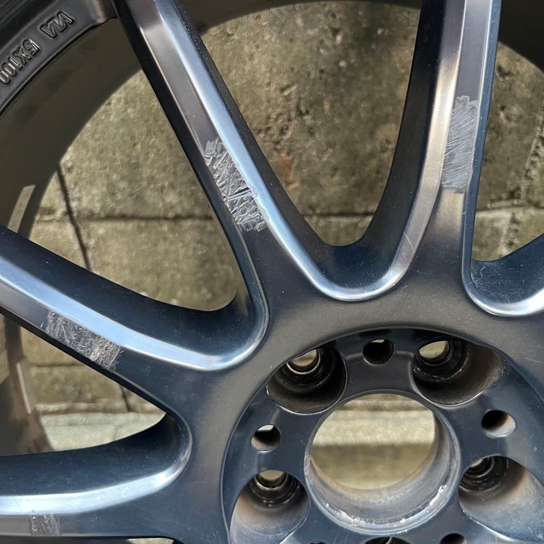 Work Emotion 11r 18インチ マットブラックホイールセット - メルカリ